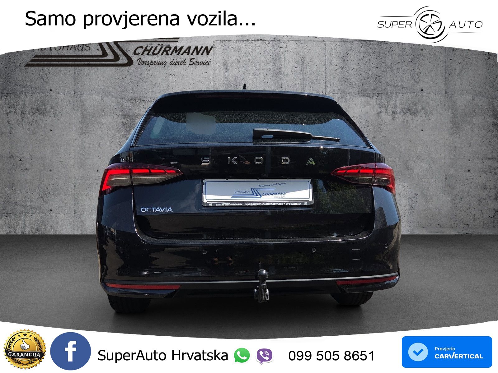 Škoda Octavia Combi 1.5 TSI (150 KS) DSG Selection LED+GR SJED+ACC