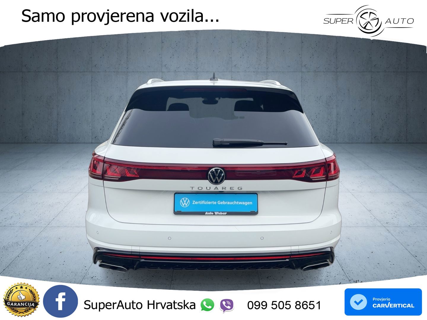 Volkswagen Touareg 3.0 V6 TDI (231 KS) 4MOTION Tiptronic ZRAČNI+ACC+4xGR SJED+KAM