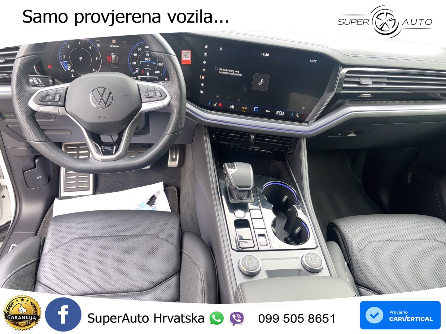 Volkswagen Touareg 3.0 V6 TDI (231 KS) 4MOTION Tiptronic ZRAČNI+ACC+4xGR SJED+KAM