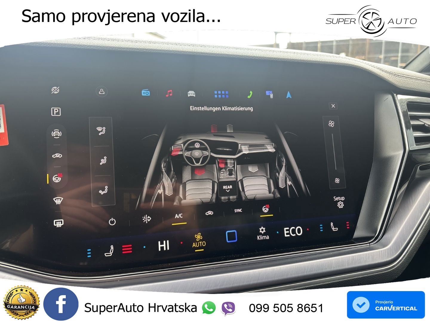 Volkswagen Touareg 3.0 V6 TDI (231 KS) 4MOTION Tiptronic ZRAČNI+ACC+4xGR SJED+KAM