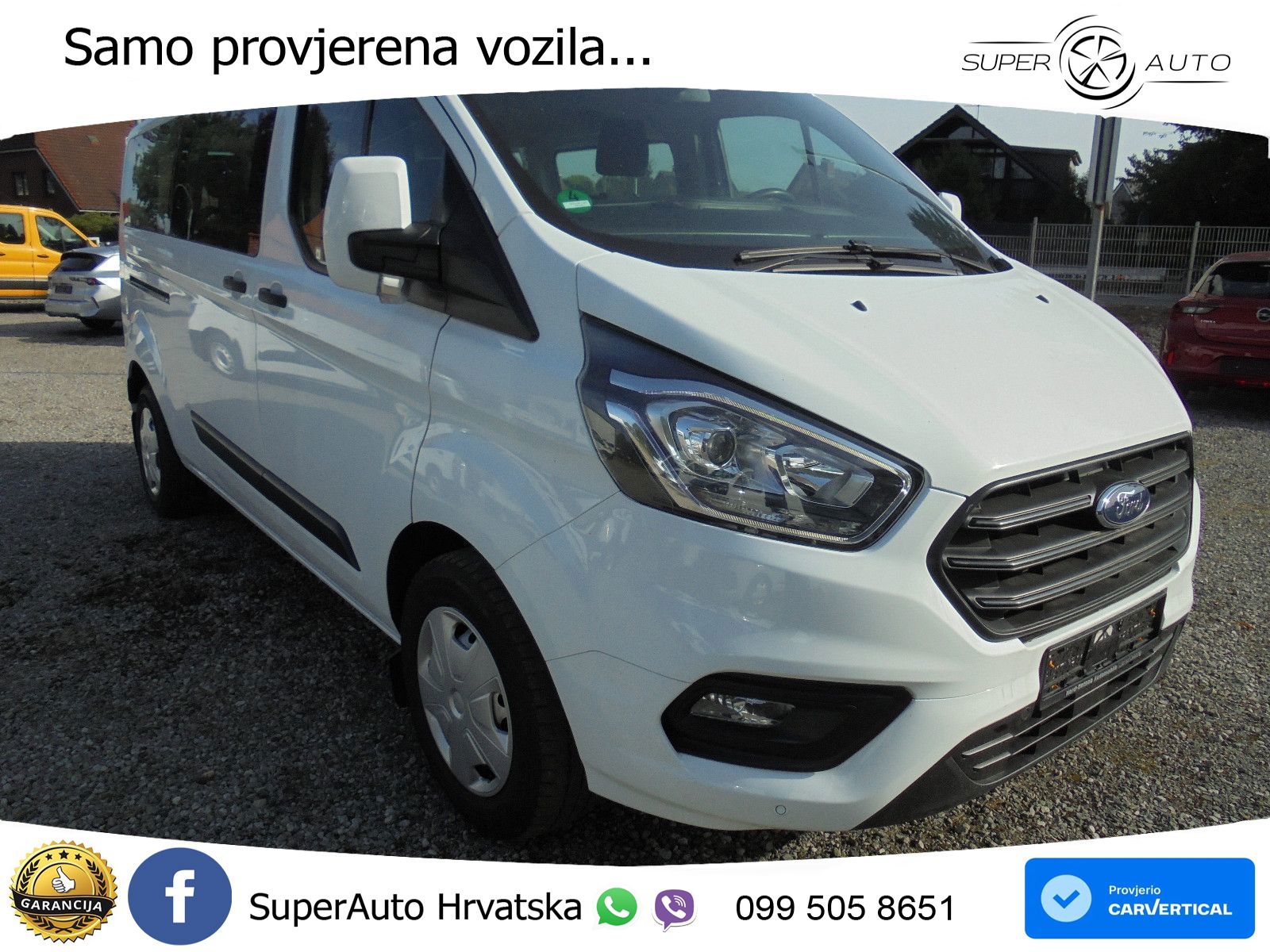 Ford Transit Custom 320 Kombi Lang TREND 1. Hand L2H1 131 KS