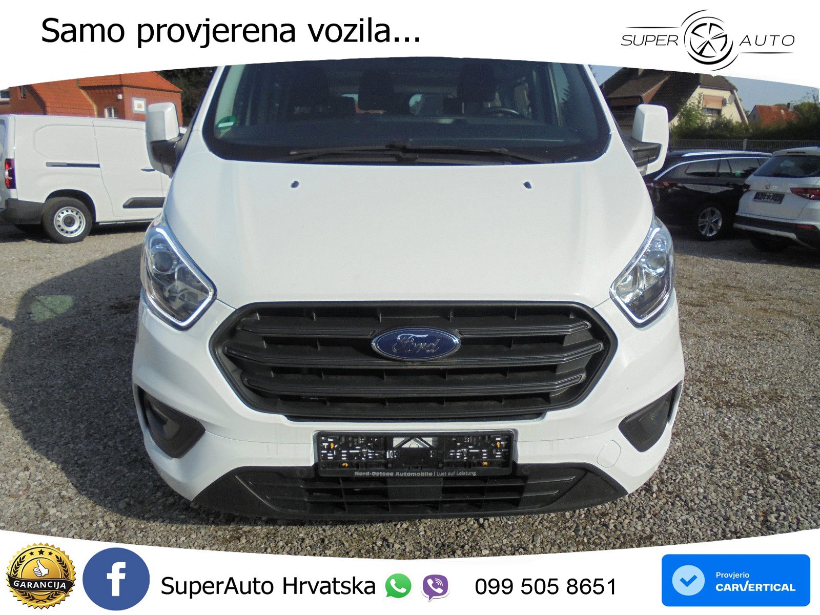 Ford Transit Custom 320 Kombi Lang TREND 1. Hand L2H1 131 KS