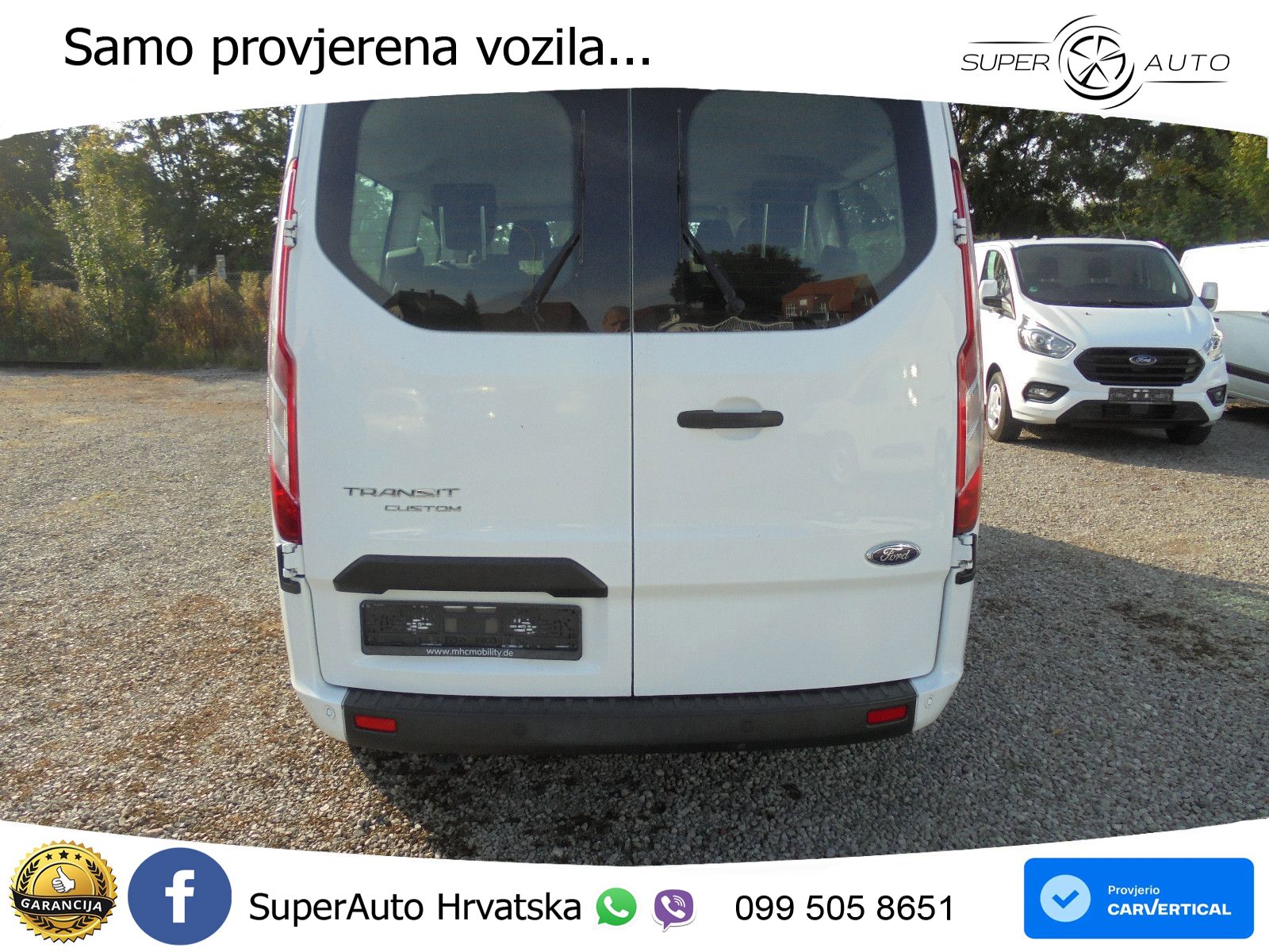 Ford Transit Custom 320 Kombi Lang TREND 1. Hand L2H1 131 KS