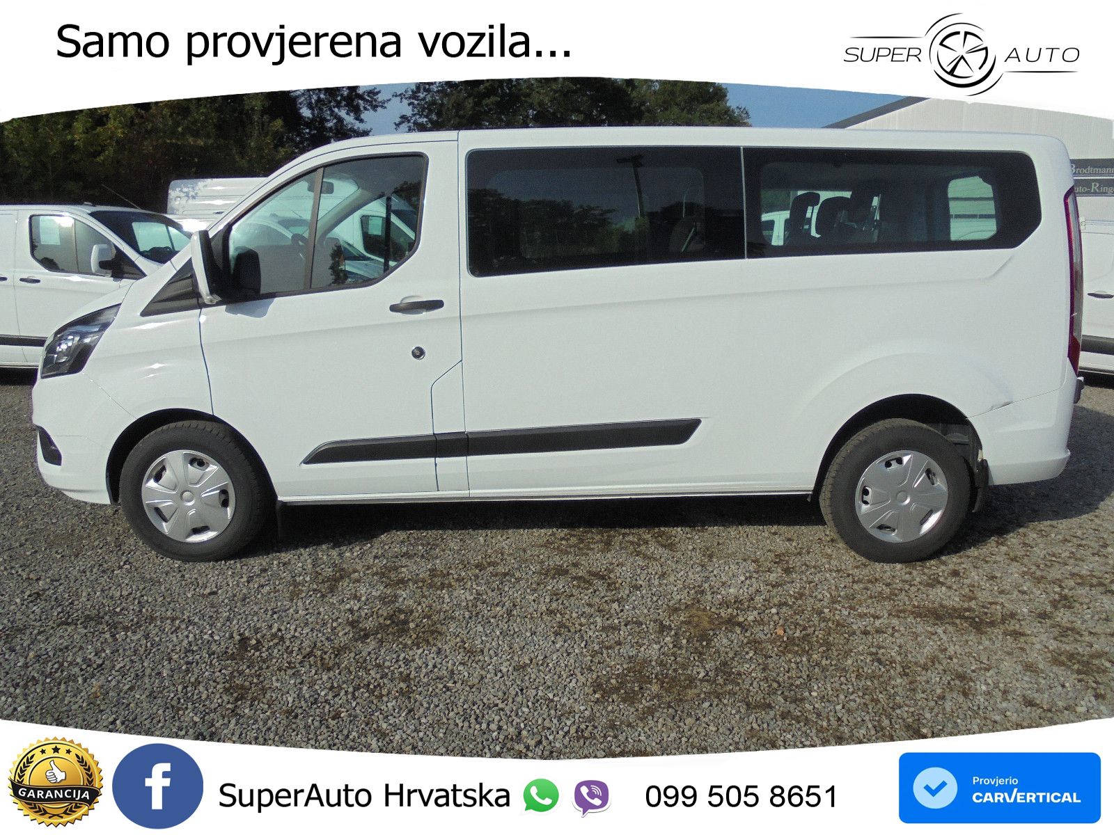 Ford Transit Custom 320 Kombi Lang TREND 1. Hand L2H1 131 KS