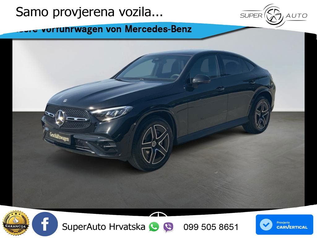 Mercedes GLC Coupe 220d (197 KS) 4MATIC 9G-TRONIC AMG ACC+GR SJED+360+PANO