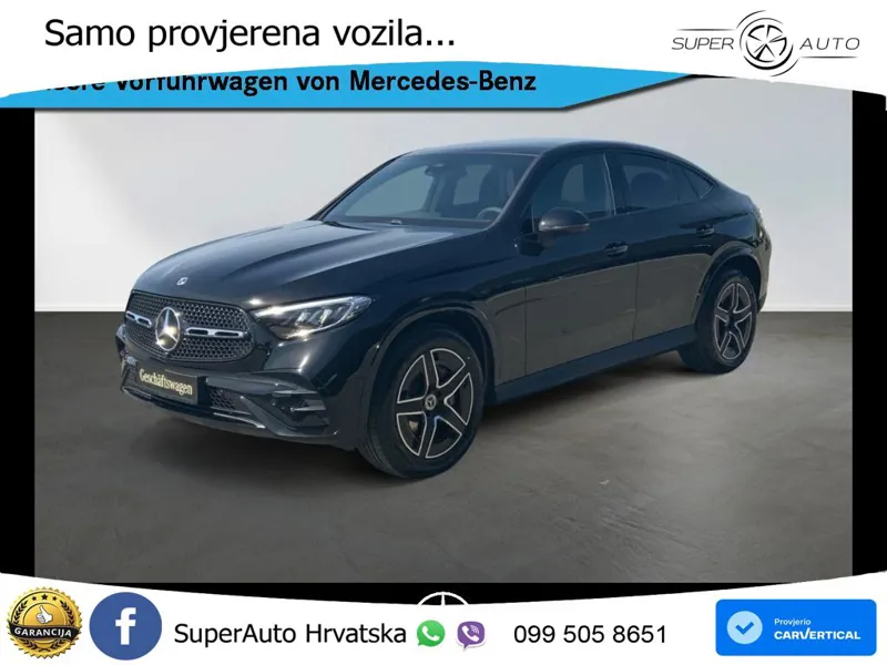Mercedes GLC Coupe 220d (197 KS) 4MATIC 9G-TRONIC AMG ACC+GR SJED+360+PANO