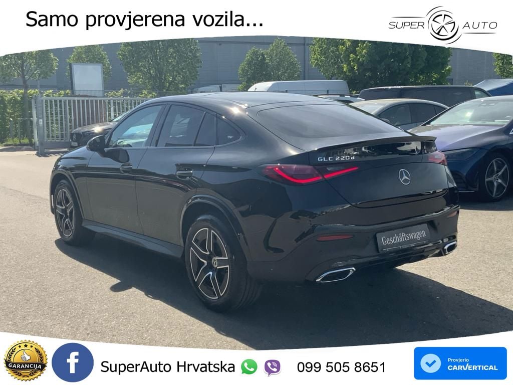 Mercedes GLC Coupe 220d (197 KS) 4MATIC 9G-TRONIC AMG ACC+GR SJED+360+PANO