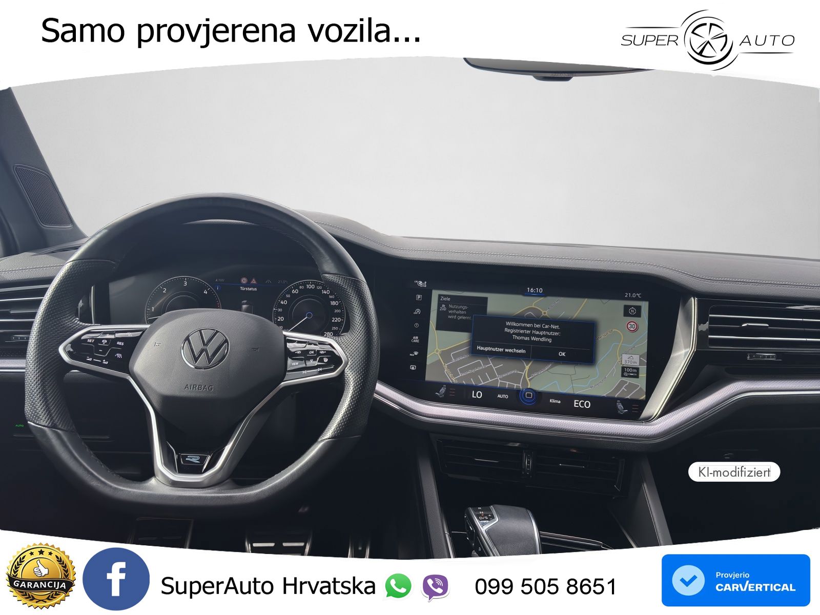 Volkswagen Touareg 3.0 V6 TDI (231 KS) 4MOTION Tiptronic R-Line LED+GR SJED+ACC