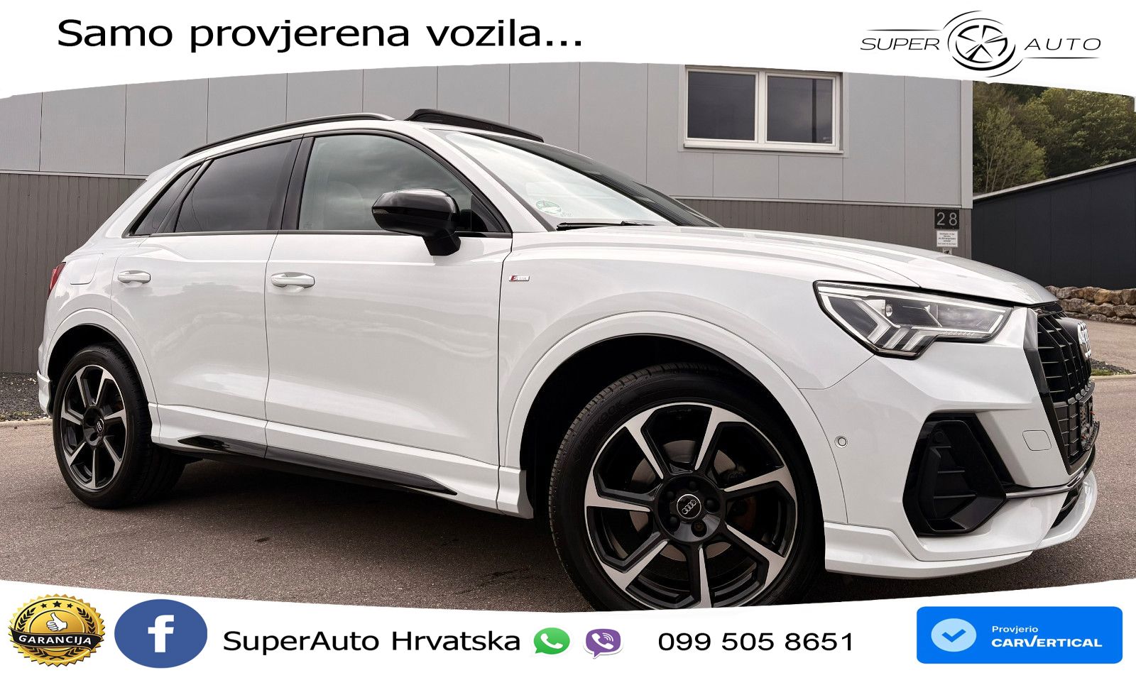 Audi Q3 35 TFSI (150 KS) S tronic S line LED+GR SJED+ACC