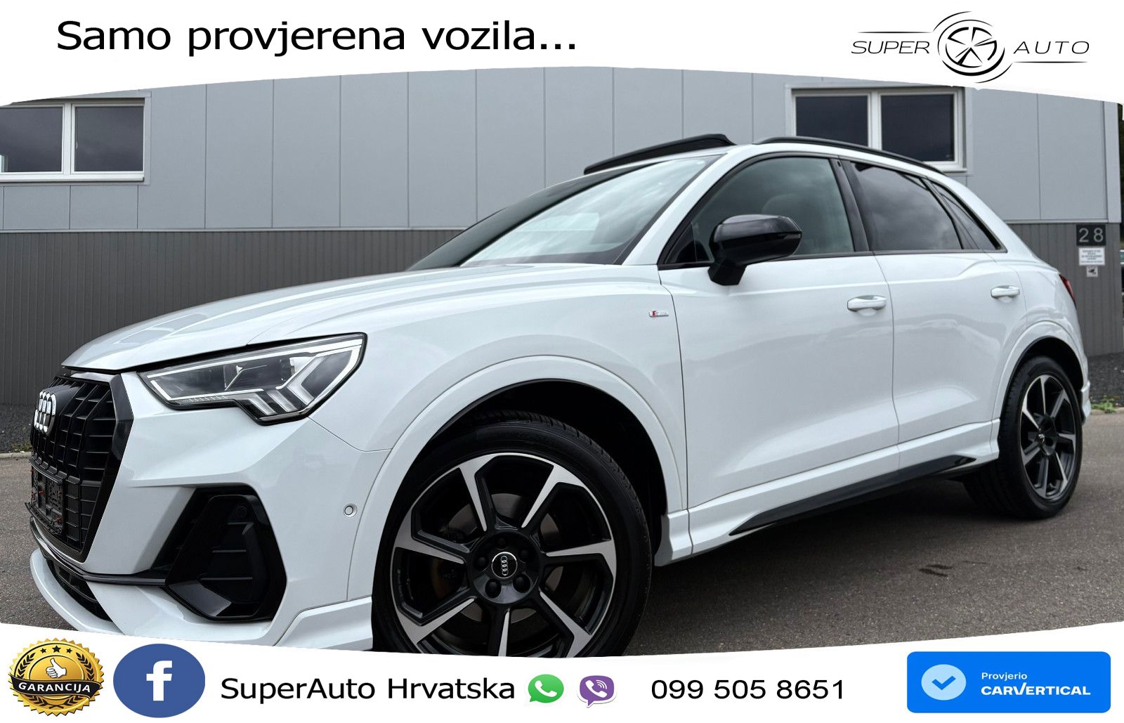 Audi Q3 35 TFSI (150 KS) S tronic S line LED+GR SJED+ACC