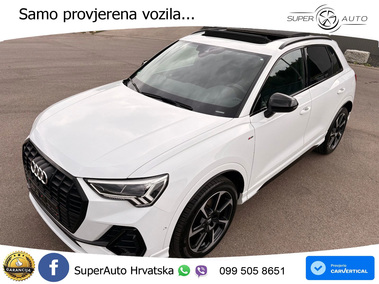 Audi Q3 35 TFSI (150 KS) S tronic S line LED+GR SJED+ACC