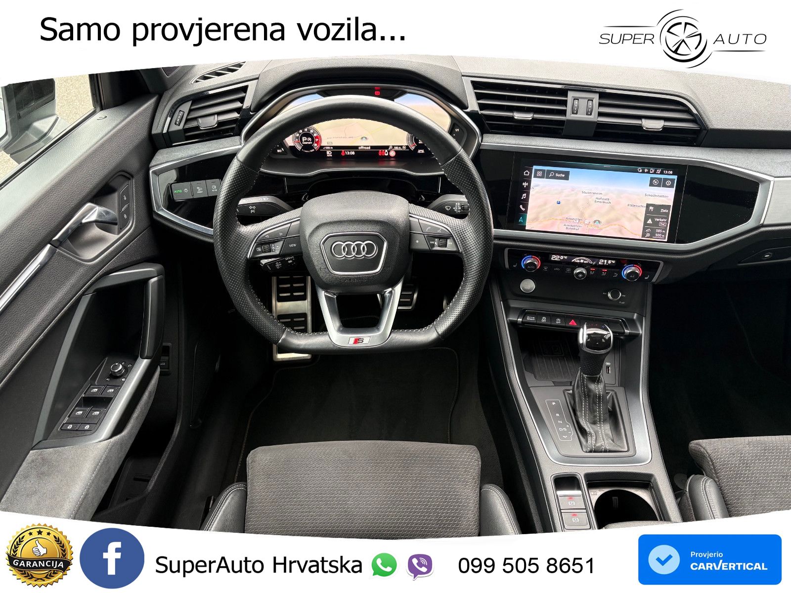 Audi Q3 35 TFSI (150 KS) S tronic S line LED+GR SJED+ACC