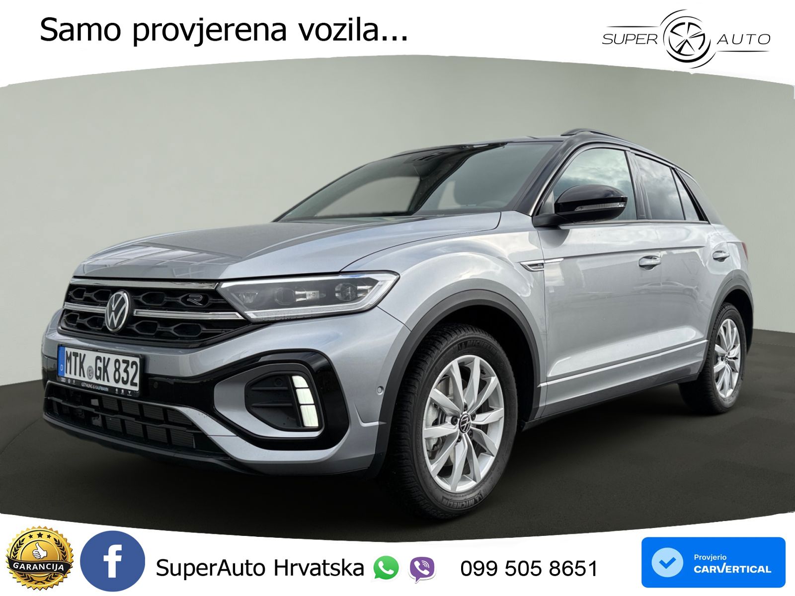 Volkswagen T-Roc I 2.0 TSI (190 KS) 4M DSG LED+GR SJED+ACC