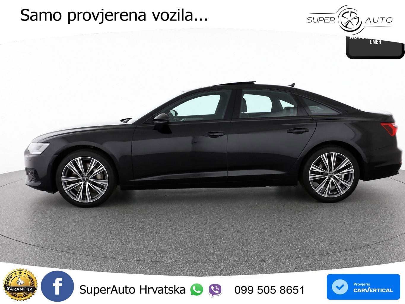 Audi A6 55 TFSI V6 (340 KS) quattro S tronic S line LED+GR SJED+ACC