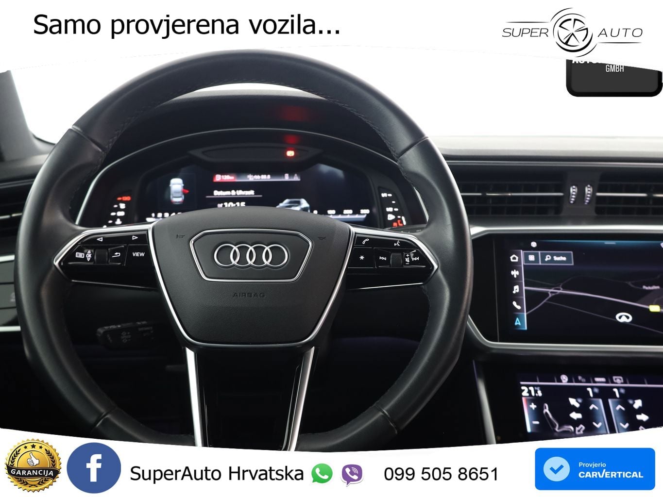 Audi A6 55 TFSI V6 (340 KS) quattro S tronic S line LED+GR SJED+ACC