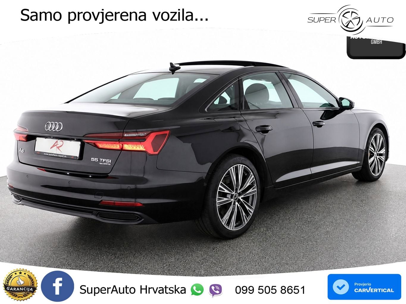 Audi A6 55 TFSI V6 (340 KS) quattro S tronic S line LED+GR SJED+ACC