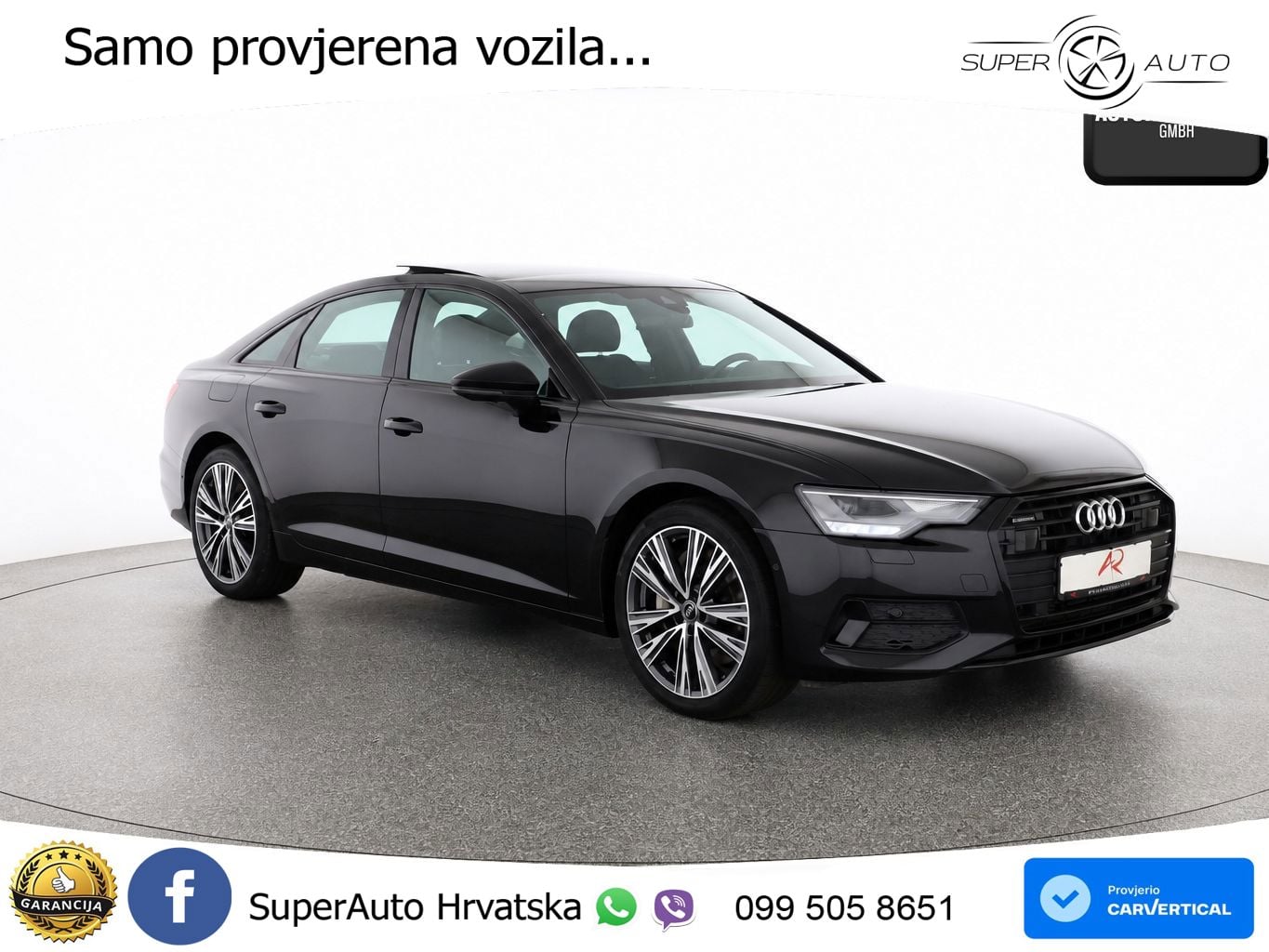 Audi A6 55 TFSI V6 (340 KS) quattro S tronic S line LED+GR SJED+ACC