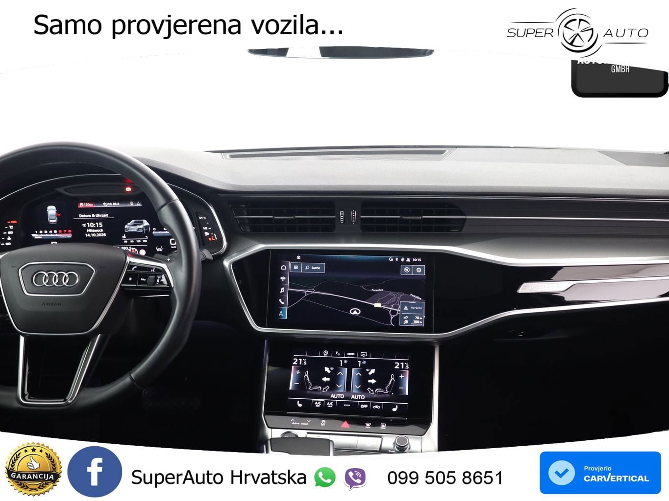 Audi A6 55 TFSI V6 (340 KS) quattro S tronic S line LED+GR SJED+ACC