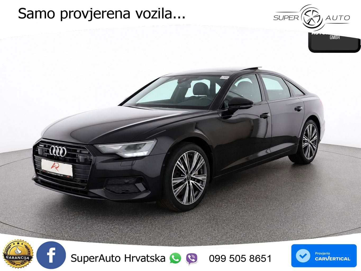 Audi A6 55 TFSI V6 (340 KS) quattro S tronic S line LED+GR SJED+ACC