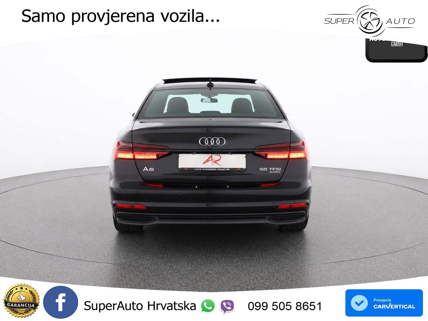 Audi A6 55 TFSI V6 (340 KS) quattro S tronic S line LED+GR SJED+ACC