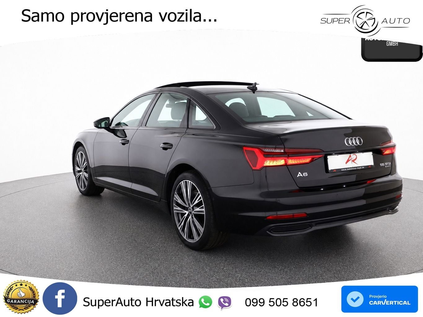 Audi A6 55 TFSI V6 (340 KS) quattro S tronic S line LED+GR SJED+ACC
