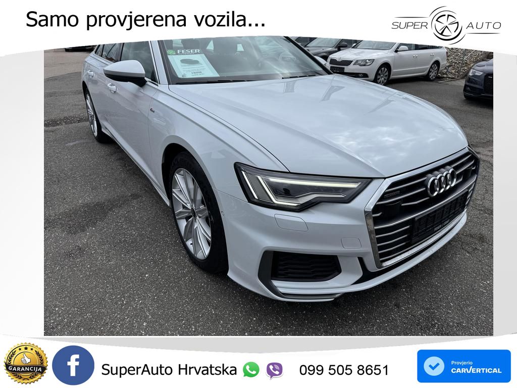 Audi A6 45 TDI V6 (245 KS) quattro ultra S tronic S line MATRIX+GR SJED+KAM