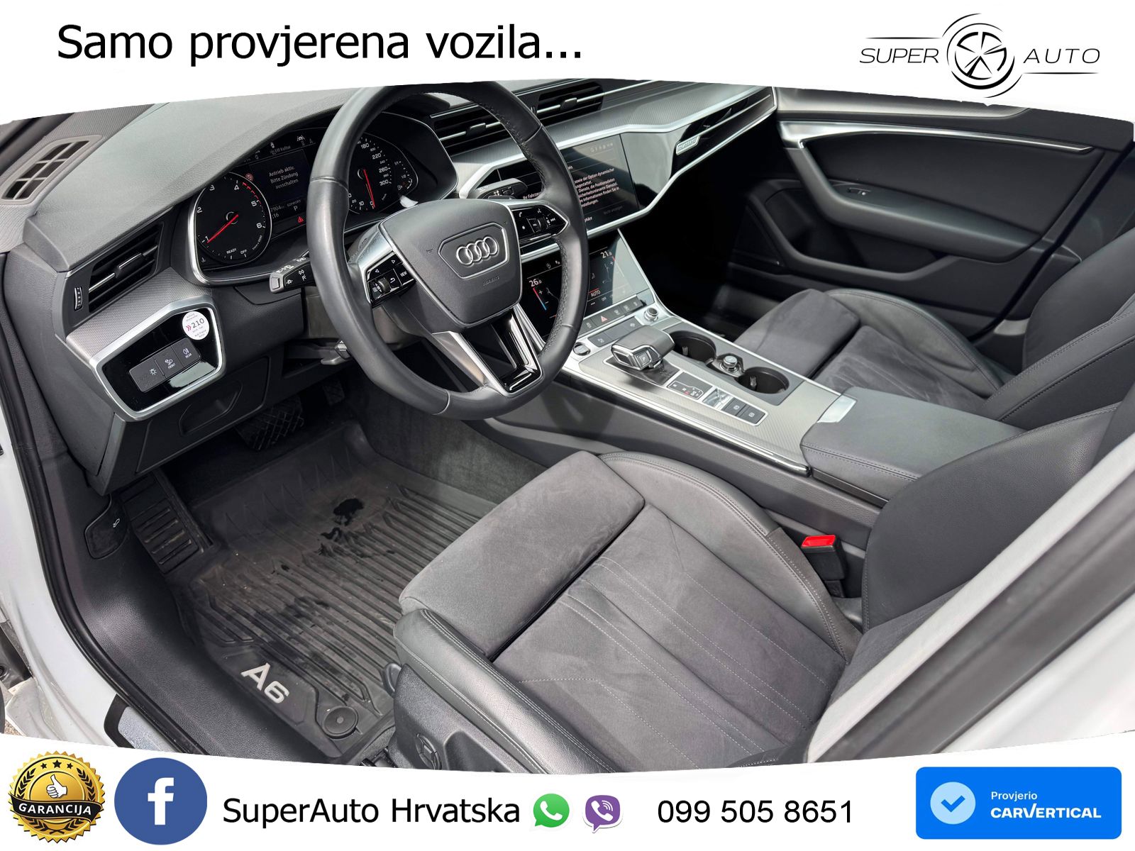 Audi A6 45 TDI V6 (245 KS) quattro ultra S tronic S line MATRIX+GR SJED+KAM