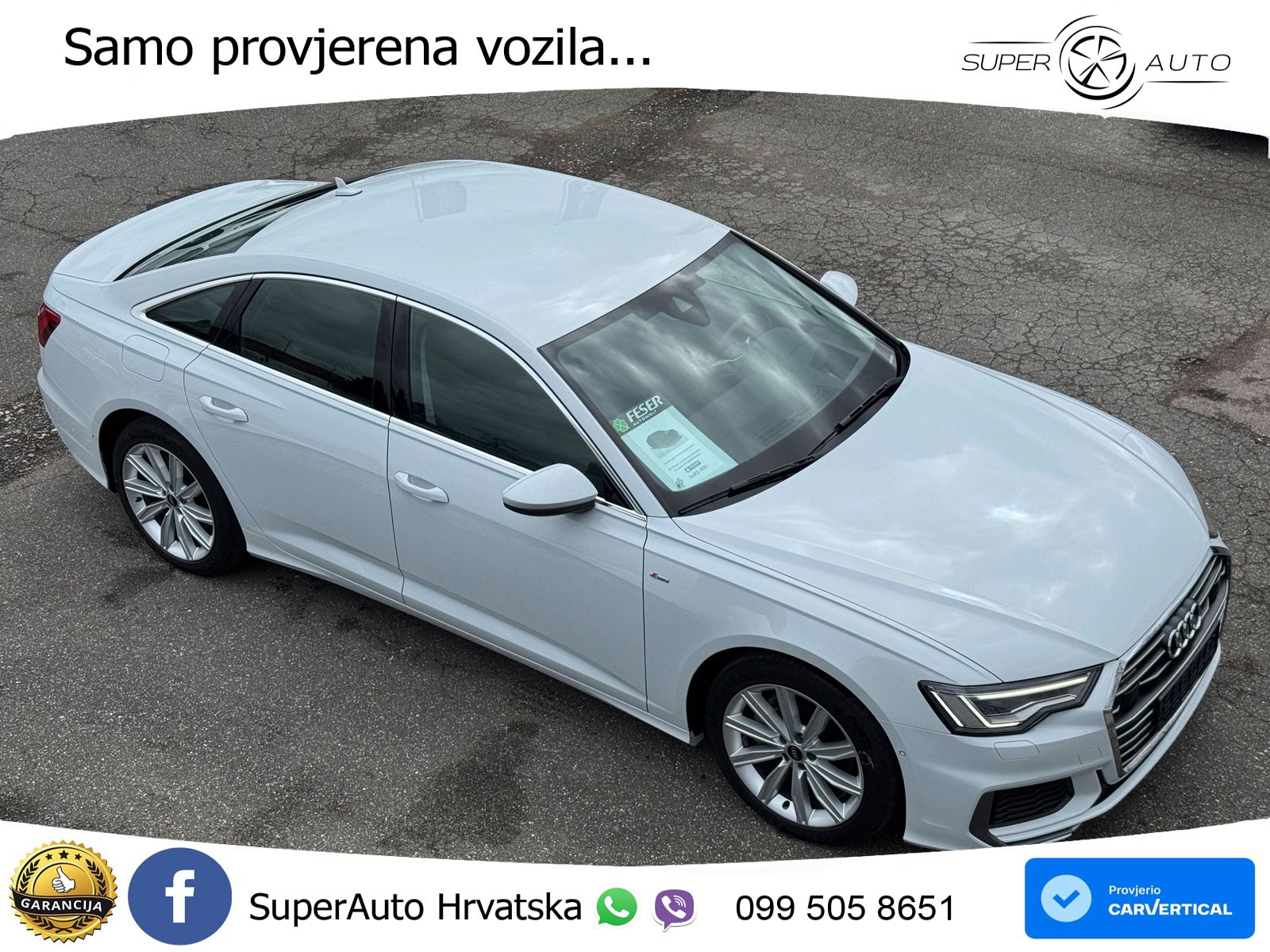 Audi A6 45 TDI V6 (245 KS) quattro ultra S tronic S line MATRIX+GR SJED+KAM