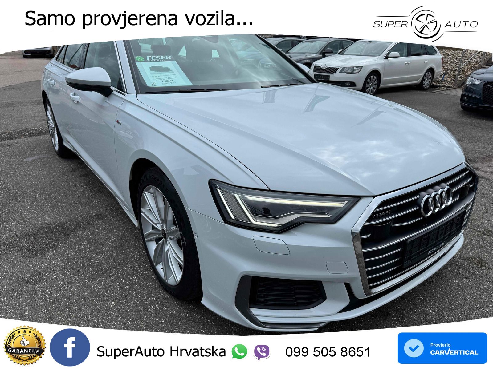 Audi A6 45 TDI V6 (245 KS) quattro ultra S tronic S line MATRIX+GR SJED+KAM