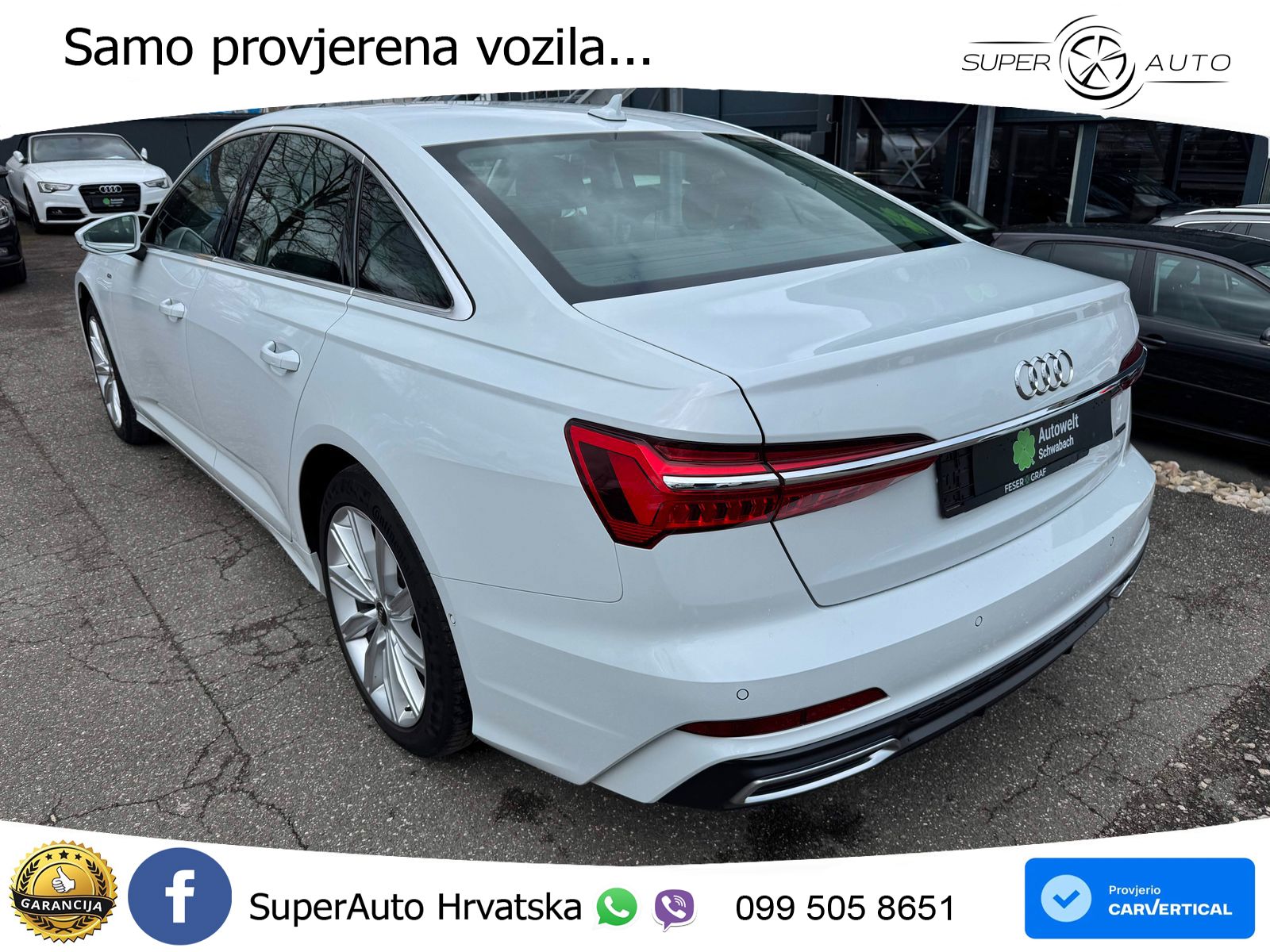Audi A6 45 TDI V6 (245 KS) quattro ultra S tronic S line MATRIX+GR SJED+KAM