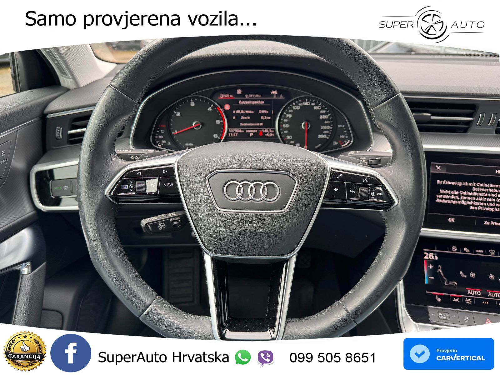 Audi A6 45 TDI V6 (245 KS) quattro ultra S tronic S line MATRIX+GR SJED+KAM
