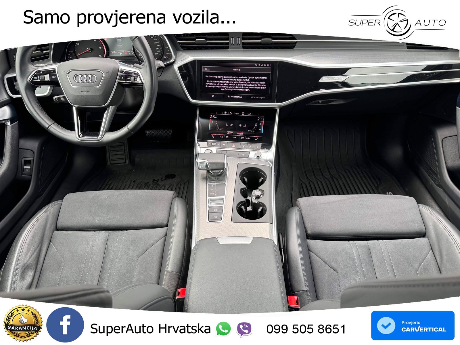 Audi A6 45 TDI V6 (245 KS) quattro ultra S tronic S line MATRIX+GR SJED+KAM