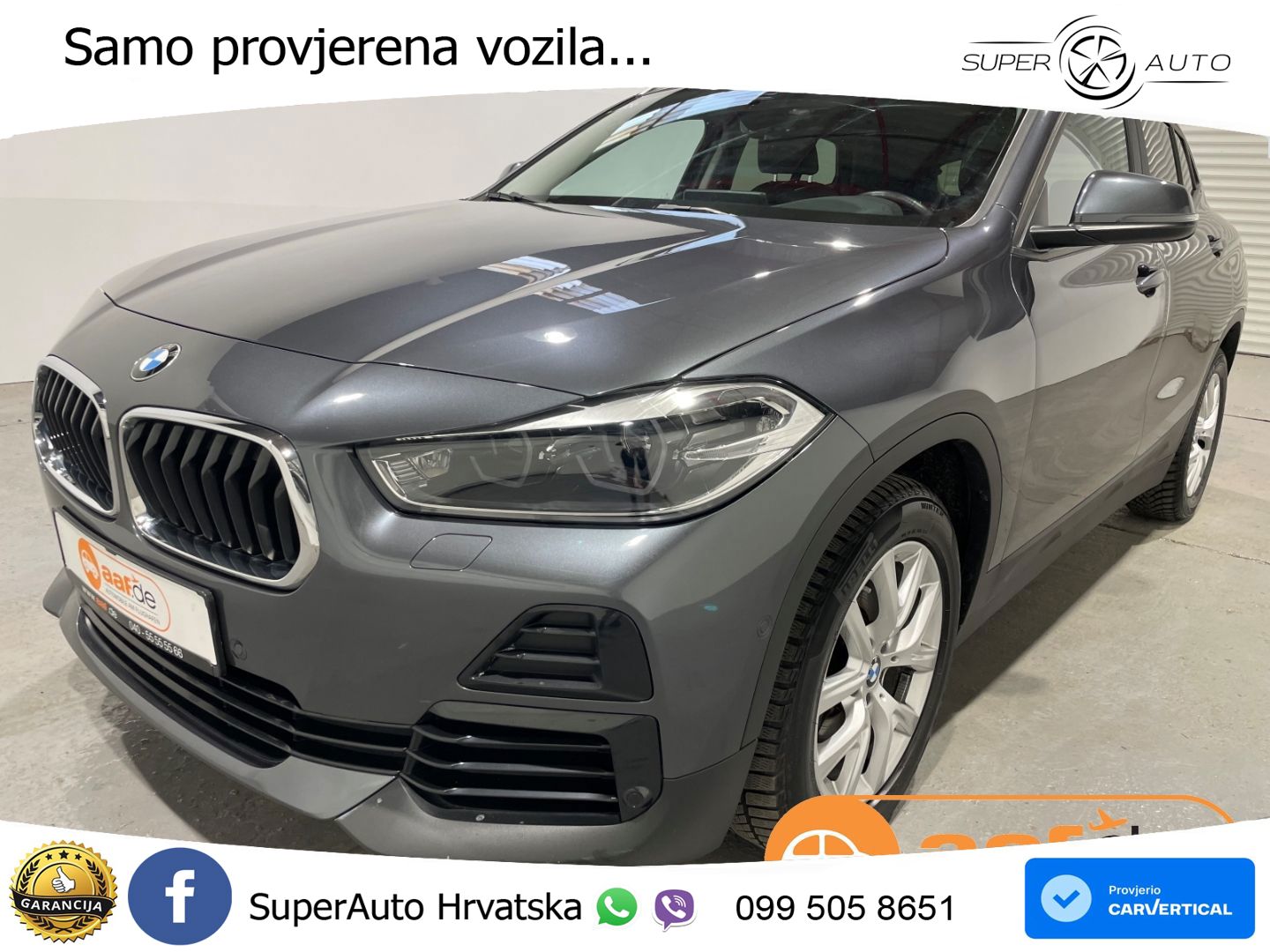 BMW X2 sDrive20d Steptronic Advantage LED+GR SJED+ACC