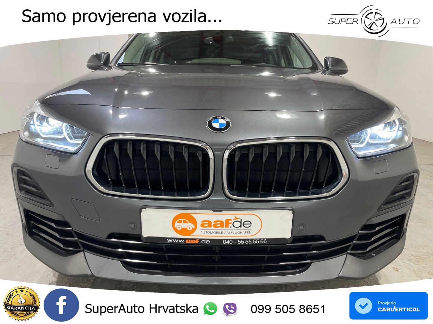 BMW X2 sDrive20d Steptronic Advantage LED+GR SJED+ACC