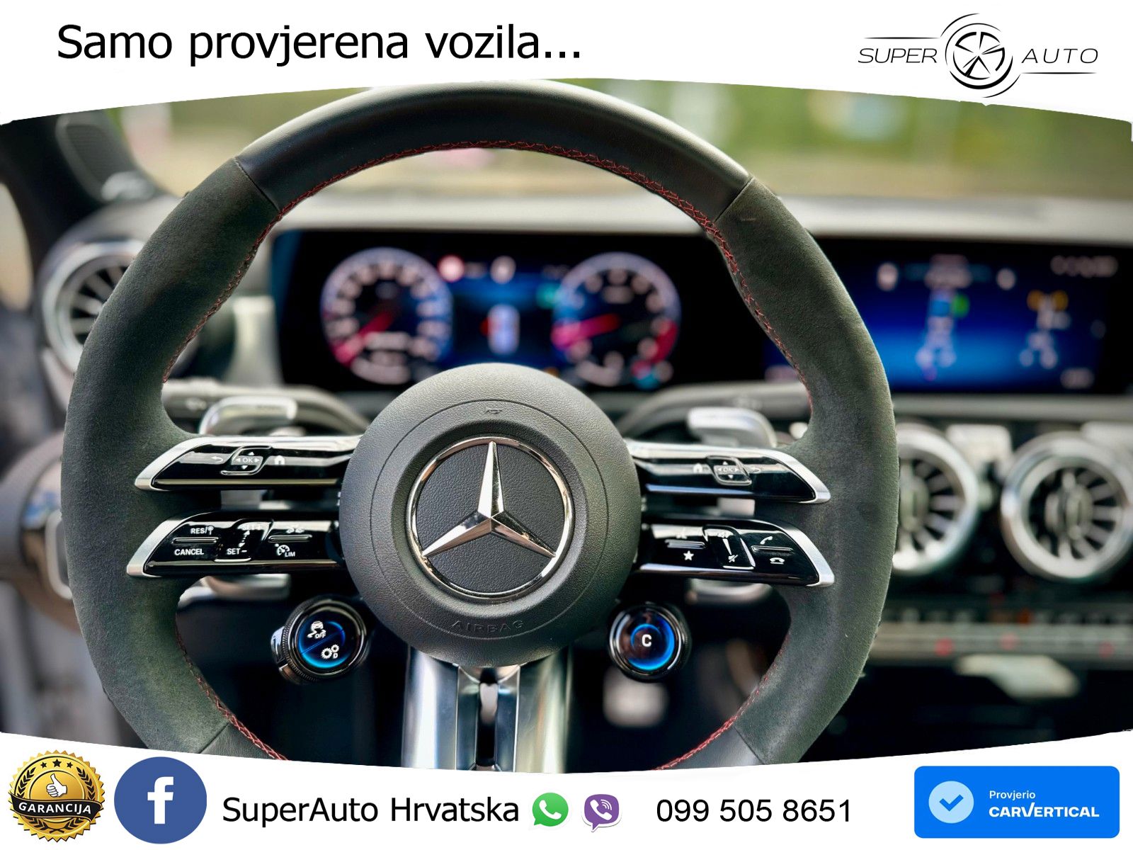 Mercedes-Benz AMG A 45 S 4MATIC+ AMG SPEEDSHIFT DCT 8G LED+GR SJED+ACC