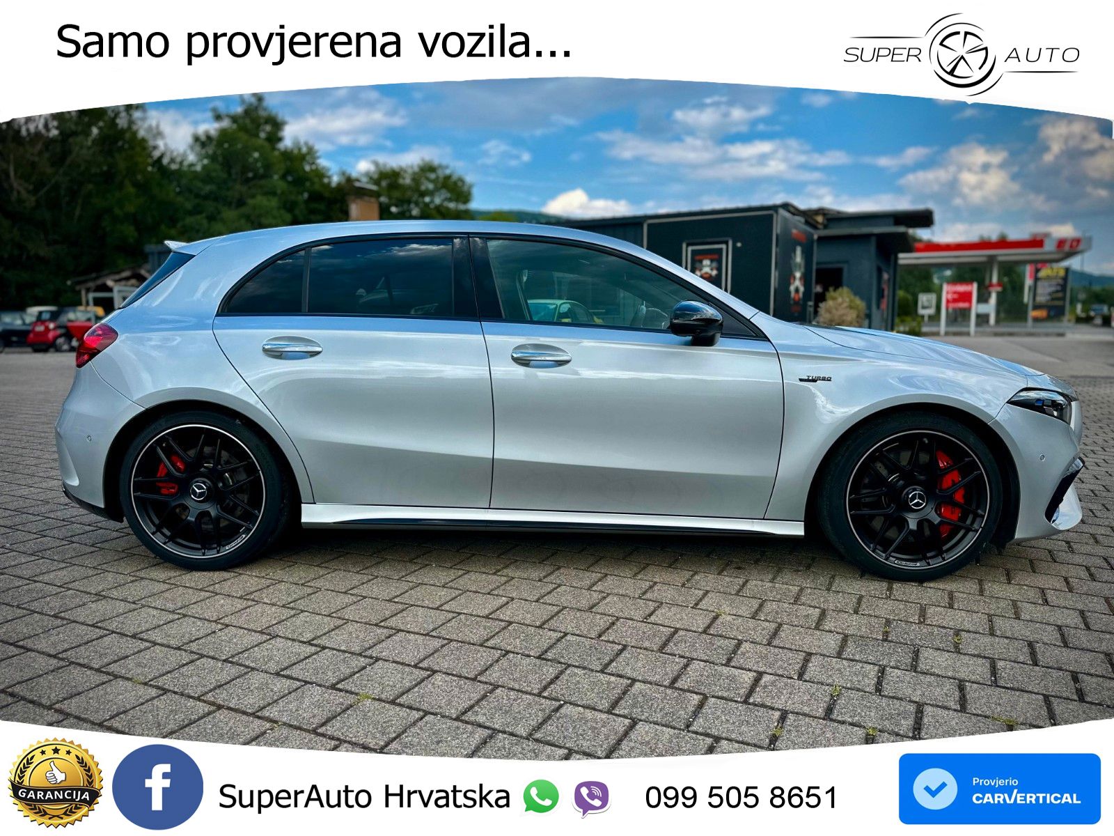 Mercedes-Benz AMG A 45 S 4MATIC+ AMG SPEEDSHIFT DCT 8G LED+GR SJED+ACC