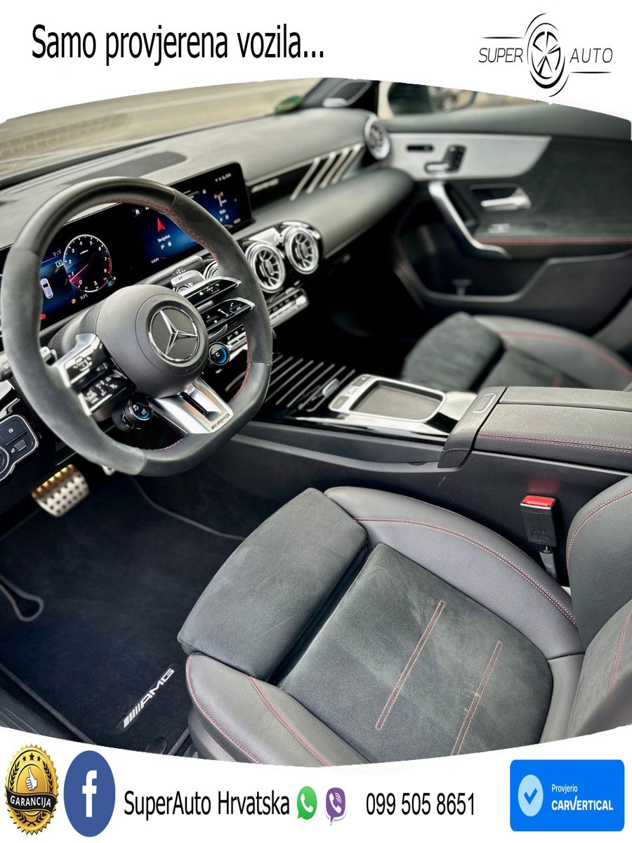Mercedes-Benz AMG A 45 S 4MATIC+ AMG SPEEDSHIFT DCT 8G LED+GR SJED+ACC