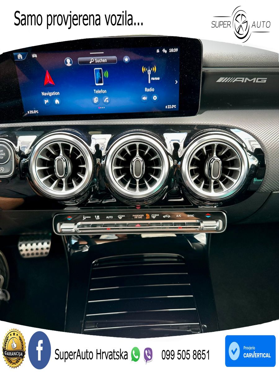Mercedes-Benz AMG A 45 S 4MATIC+ AMG SPEEDSHIFT DCT 8G LED+GR SJED+ACC