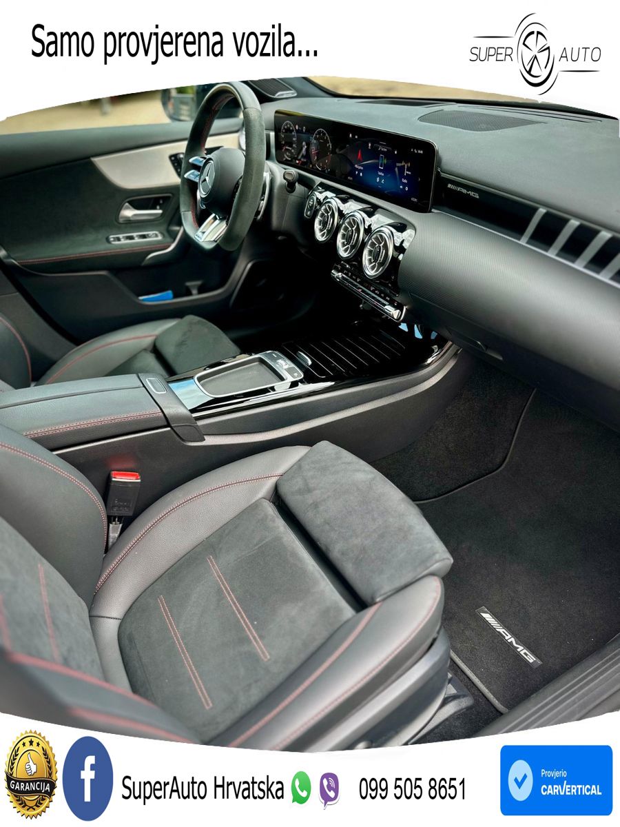 Mercedes-Benz AMG A 45 S 4MATIC+ AMG SPEEDSHIFT DCT 8G LED+GR SJED+ACC