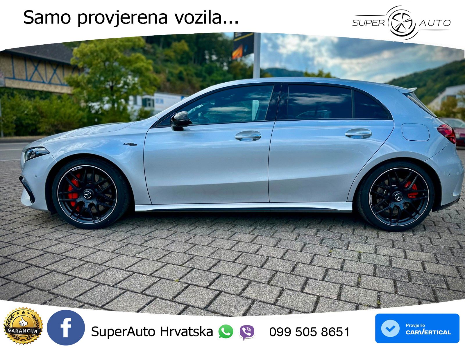 Mercedes-Benz AMG A 45 S 4MATIC+ AMG SPEEDSHIFT DCT 8G LED+GR SJED+ACC