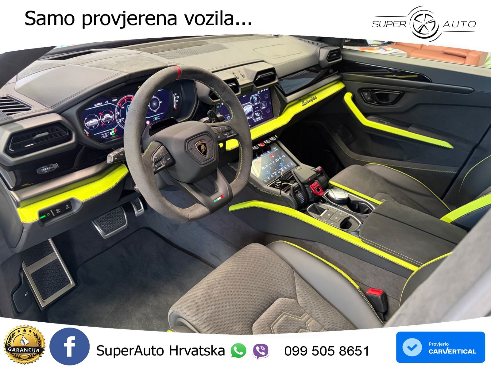 Lamborghini Urus SE 4.0 V8 (800 KS) 4WD Automatic LED+GR SJED+ACC