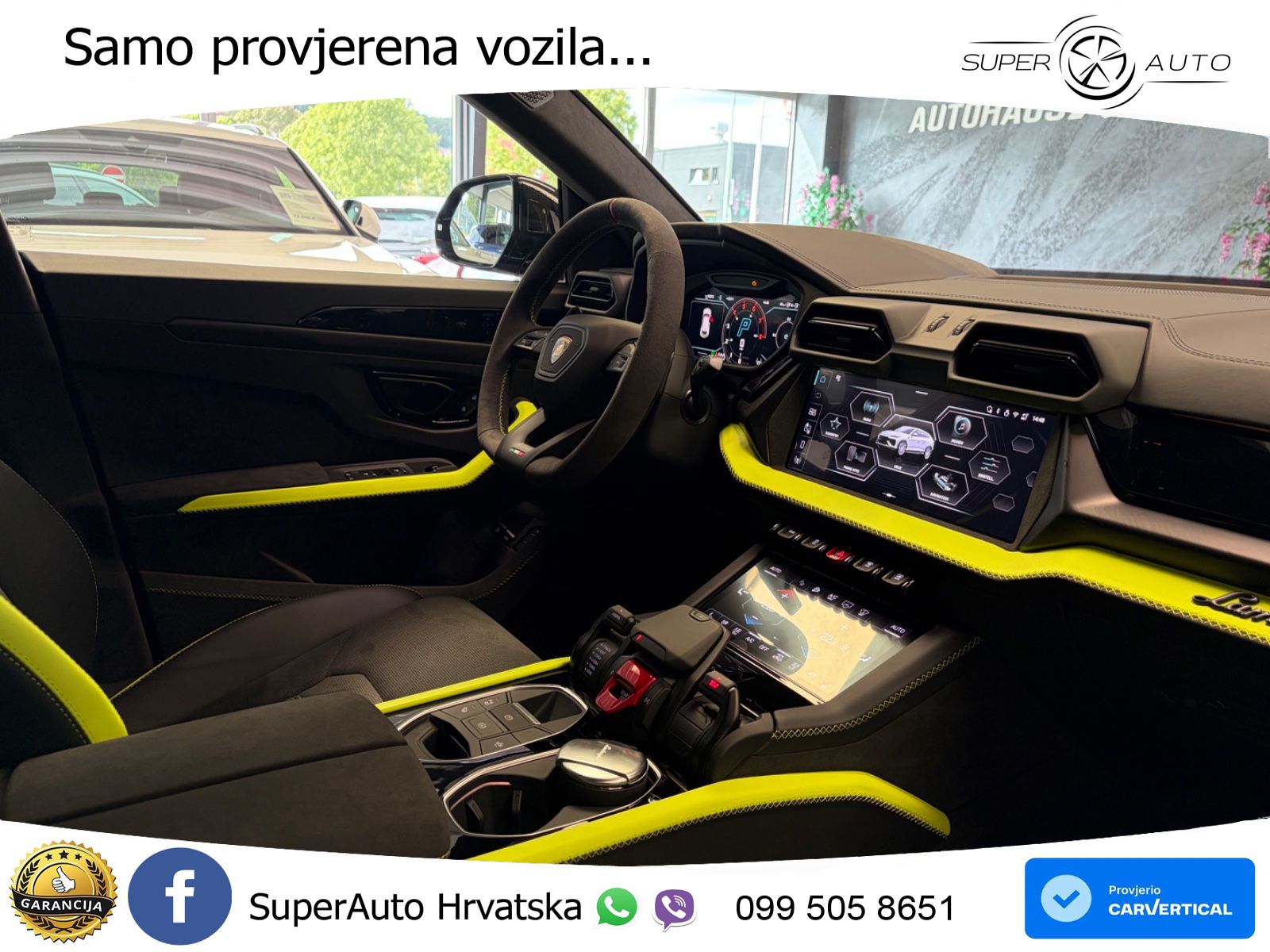 Lamborghini Urus SE 4.0 V8 (800 KS) 4WD Automatic LED+GR SJED+ACC