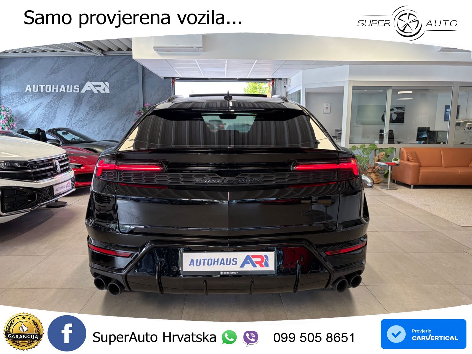Lamborghini Urus SE 4.0 V8 (800 KS) 4WD Automatic LED+GR SJED+ACC