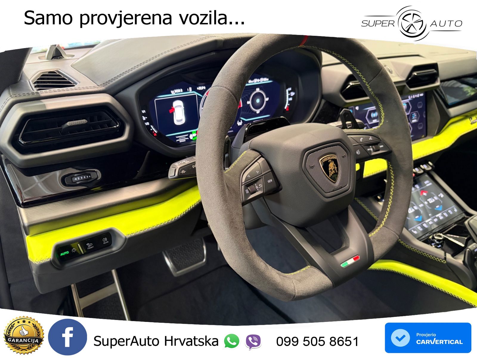 Lamborghini Urus SE 4.0 V8 (800 KS) 4WD Automatic LED+GR SJED+ACC