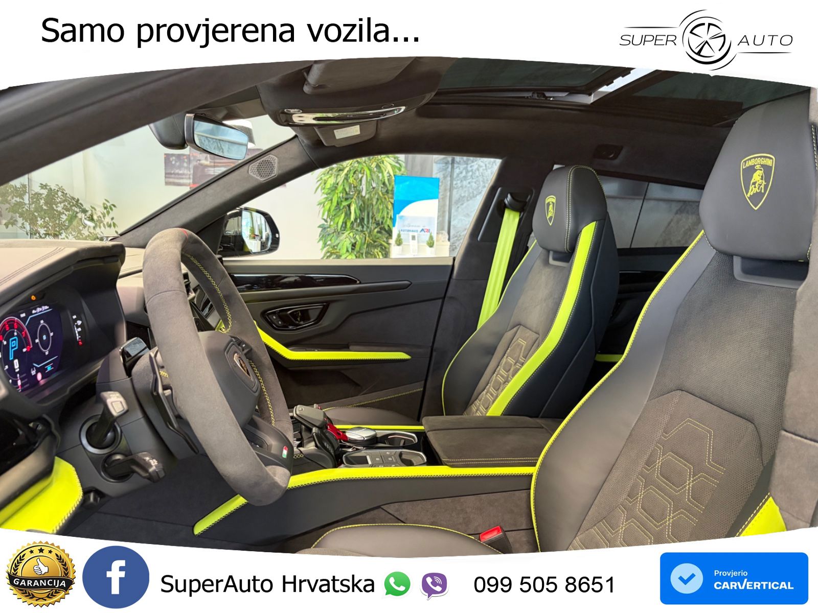 Lamborghini Urus SE 4.0 V8 (800 KS) 4WD Automatic LED+GR SJED+ACC