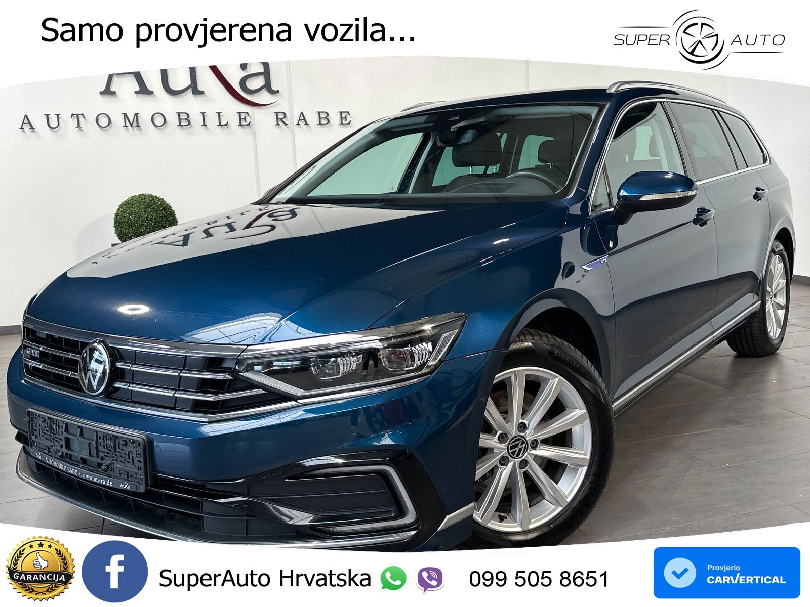 Volkswagen Passat Variant GTE 1.4 TSI (218 KS) DSG LED+GR SJED+ACC