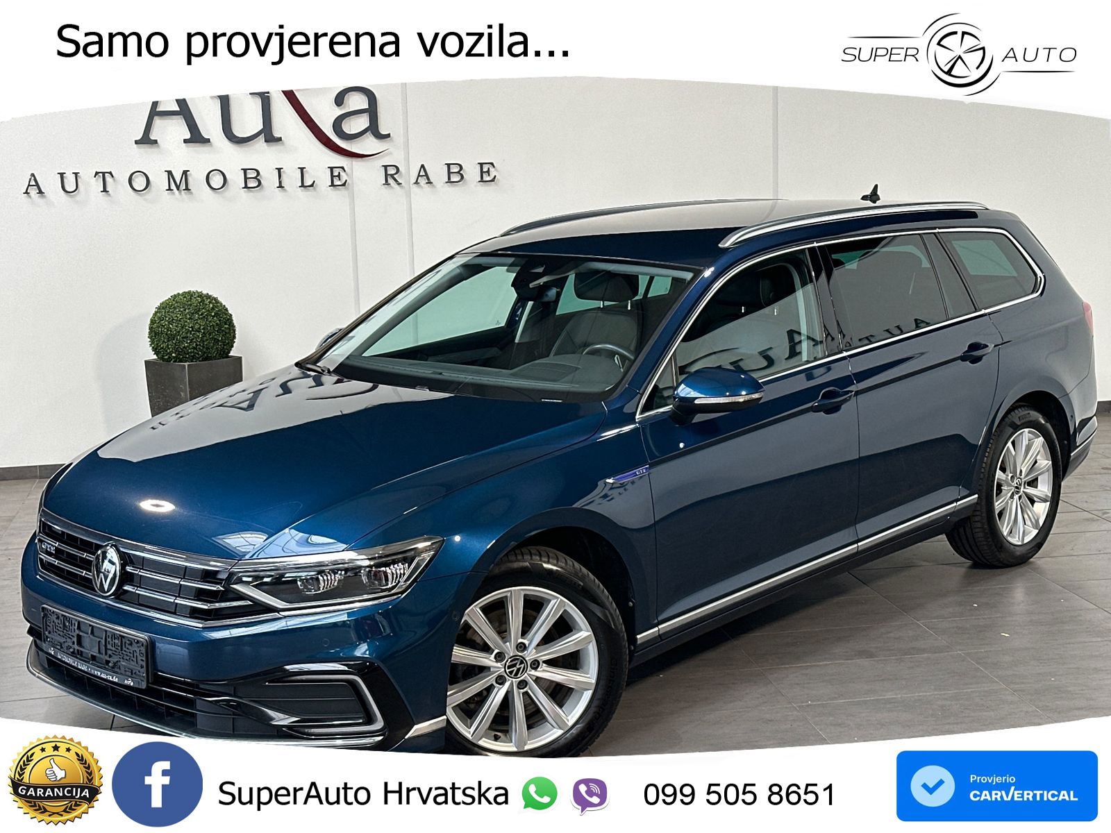 Volkswagen Passat Variant GTE 1.4 TSI (218 KS) DSG LED+GR SJED+ACC
