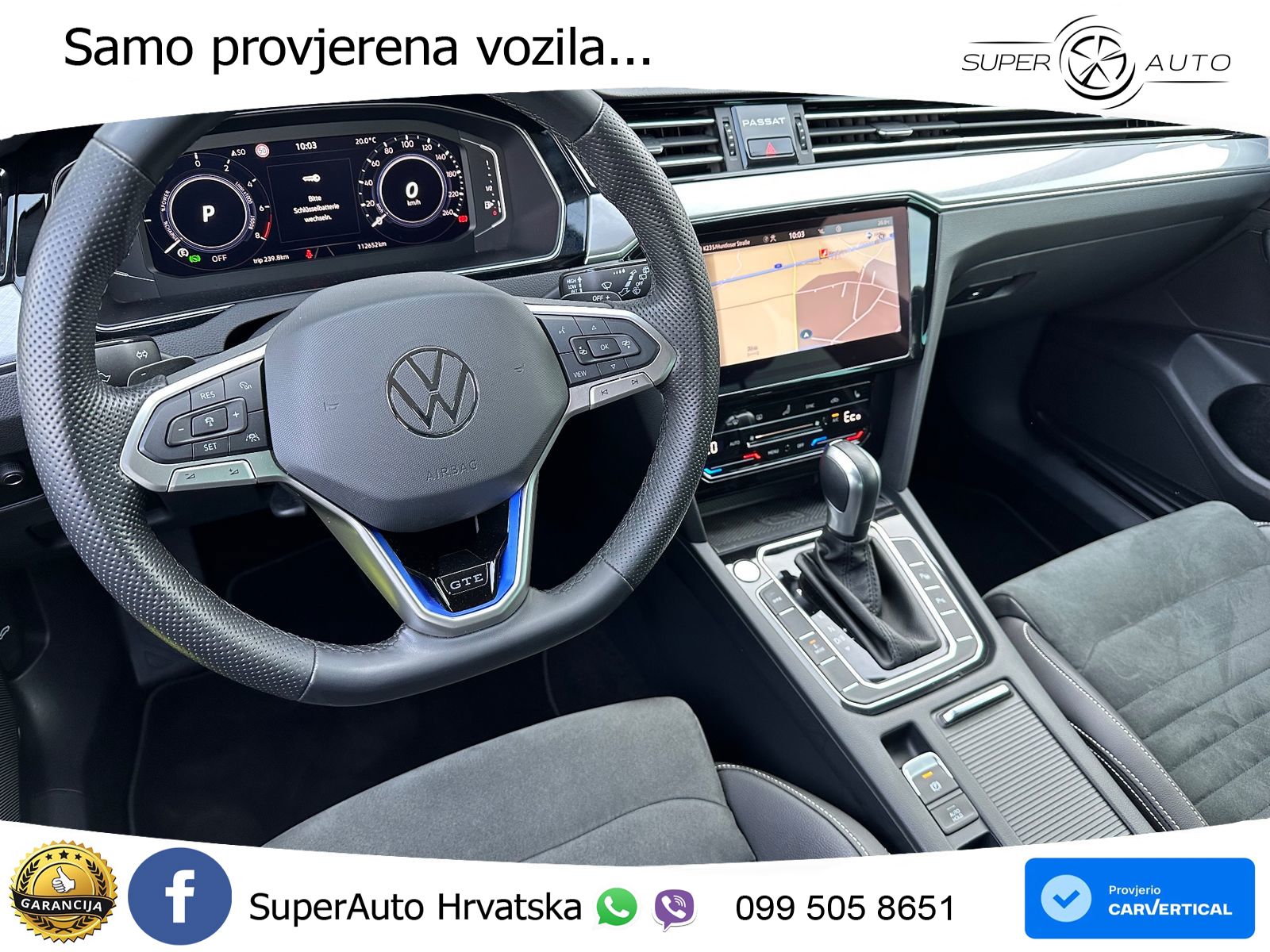 Volkswagen Passat Variant GTE 1.4 TSI (218 KS) DSG LED+GR SJED+ACC