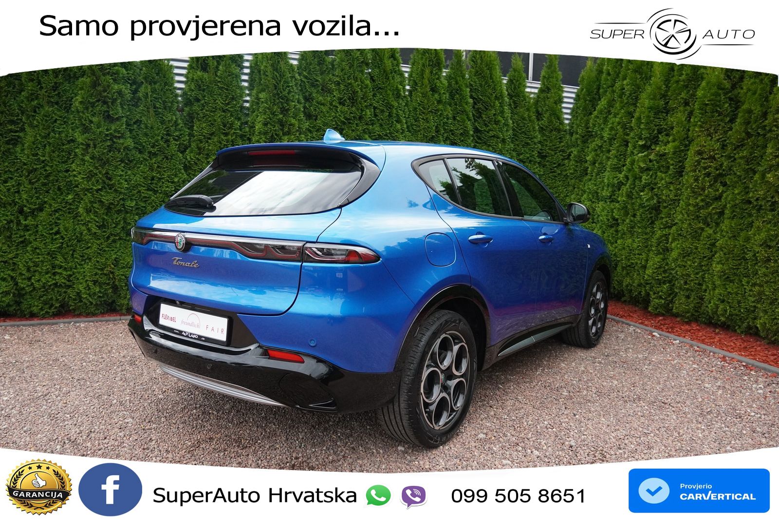 Alfa Romeo Tonale 1.5 VGT (160 KS) 48V-Hybrid TCT LED+GR SJED+ACC