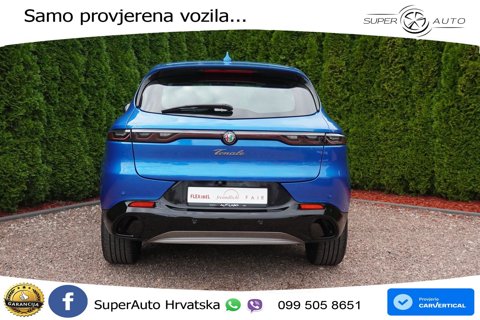 Alfa Romeo Tonale 1.5 VGT (160 KS) 48V-Hybrid TCT LED+GR SJED+ACC